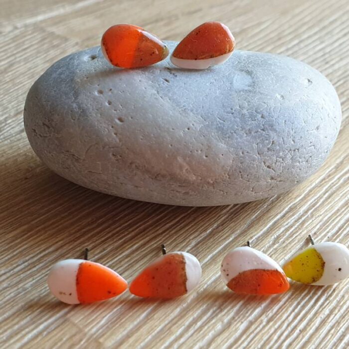 Boucles d'oreilles Micro puces gouttes cellulles