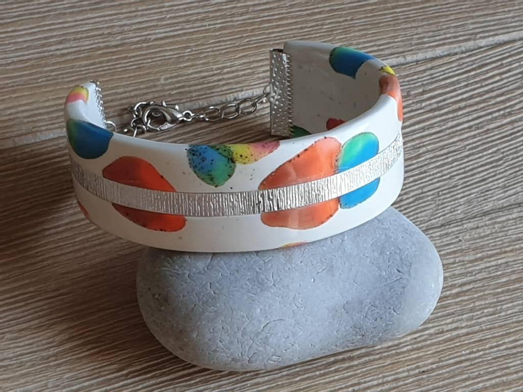 bracelet manchette celulles fait main